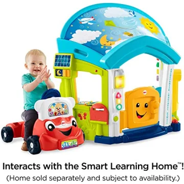 Fisher-Price 3-In-1 Smart Car Toy for Toddlers 9+ Months