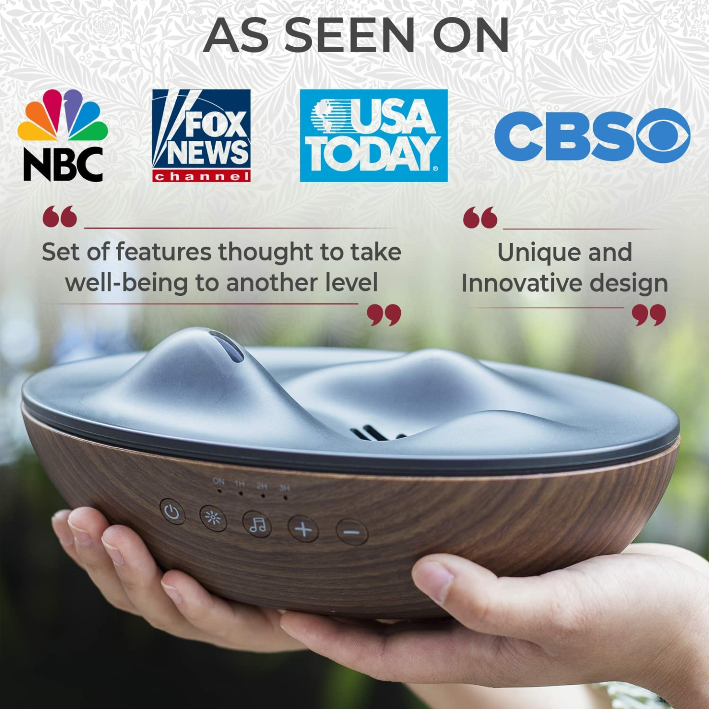 Aromatherapy Essential Oil Diffuser & Set for Large Rooms