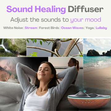 Aromatherapy Essential Oil Diffuser & Set for Large Rooms