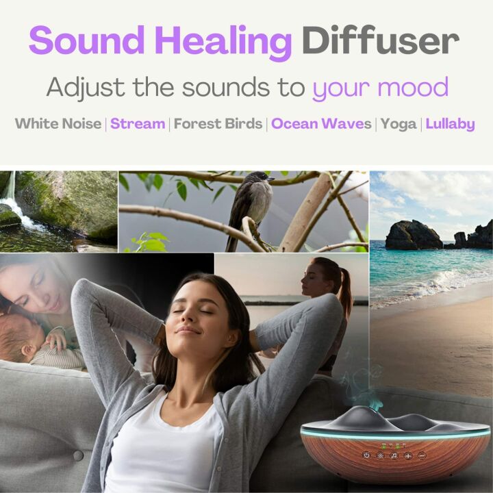 Aromatherapy Essential Oil Diffuser & Set for Large Rooms