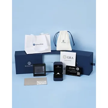 MomentWish Flower Earrings – Elegant Moissanite Studs for Her