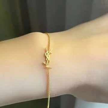 Dainty Gold Initial Bracelet for Women - Personalized Luxury Jewelry