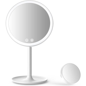 Brightown LED Makeup Mirror with Lights & 10X Magnifier