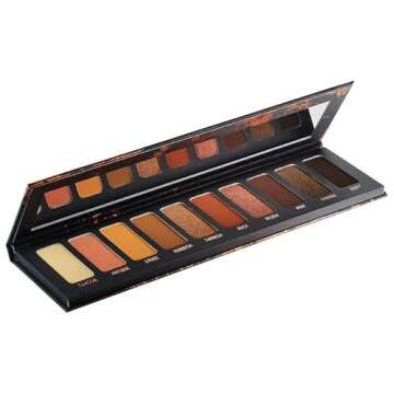 Melt Cosmetics Rust Eyeshadow Palette, 1 Count (Pack of 1)