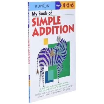 Kumon My Book of Simple Addition for Ages 4-6