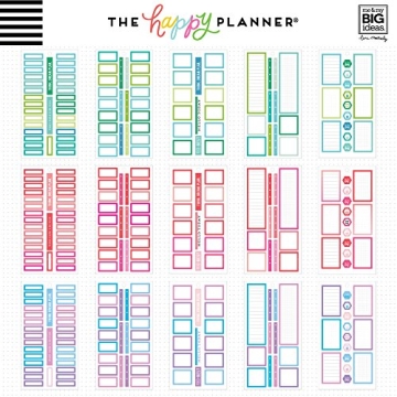 Colorful Sticker Value Pack for Classic Happy Planner
