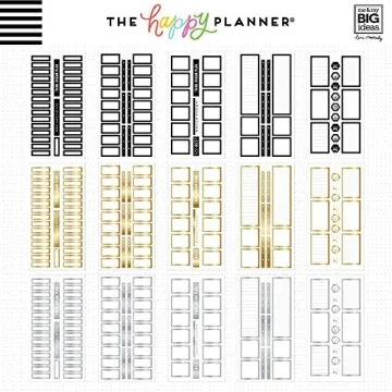 Colorful Sticker Value Pack for Classic Happy Planner