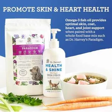 Enhance Your Dog's Vitality with Dr. Harvey's Omega 3 Fish Oil
