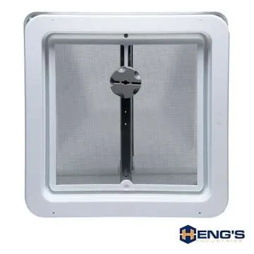 HENG'S INDUSTRIES RV 71111A-C 14" White Cargo Universal Roof Vent