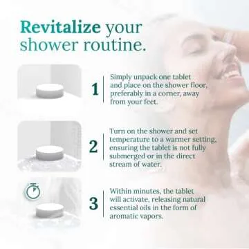 Satavi Naturals Aromatherapy Shower Steamers for Relaxation