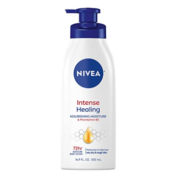 NIVEA Intense Healing Body Lotion 72-Hour Moisture Pump
