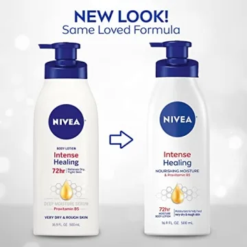 NIVEA Intense Healing Body Lotion 72-Hour Moisture Pump