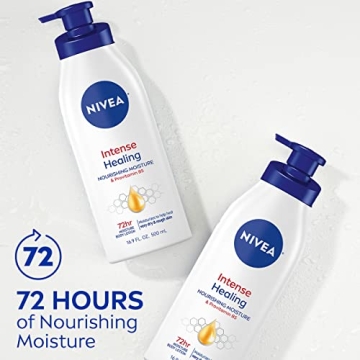 NIVEA Intense Healing Body Lotion 72-Hour Moisture Pump