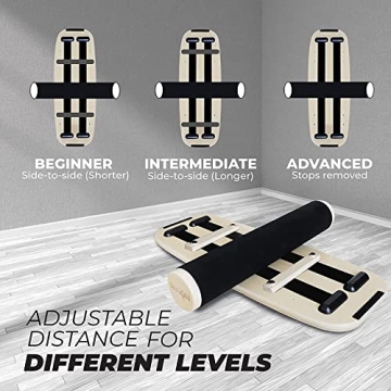 Yes4All Balance Board: Adjustable Core Strength Trainer