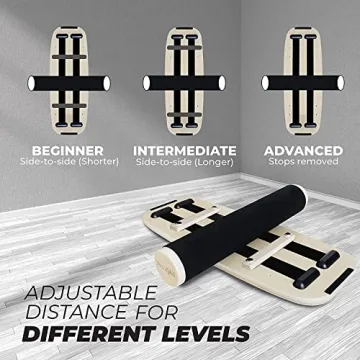 Yes4All Balance Board: Adjustable Core Strength Trainer