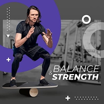 Yes4All Balance Board: Adjustable Core Strength Trainer