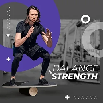Yes4All Balance Board: Adjustable Core Strength Trainer