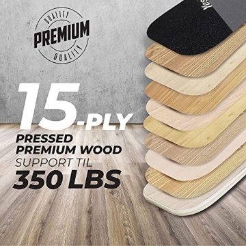 Yes4All Balance Board: Adjustable Core Strength Trainer