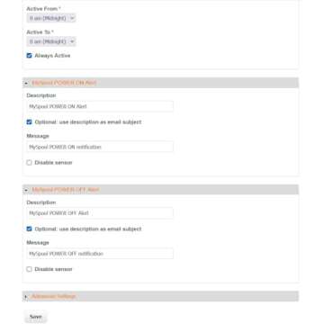 Power Failure Detector for Instant SMS and Email Alerts