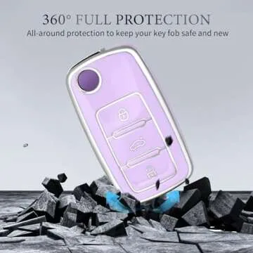 VW Key Fob Cover - Stylish TPU Protection for All Models