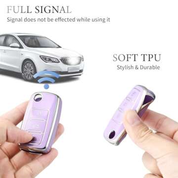 VW Key Fob Cover - Stylish TPU Protection for All Models