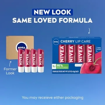 NIVEA Cherry Tinted Lip Balm Pack - Ultimate Hydration and Color