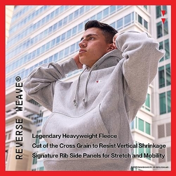 Champion Men's Reverse Weave Pullover Hoodie for All