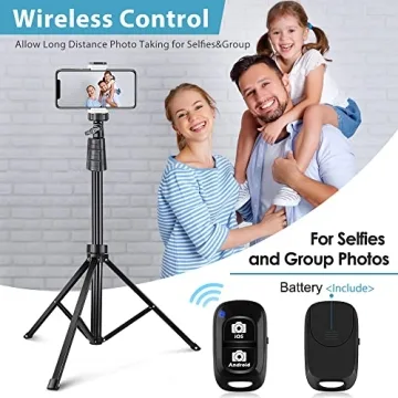 Aureday 72'' Travel Tripod for Phones and Cameras