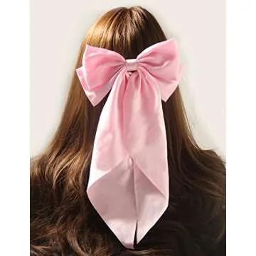 LFOUVRE Big Bow Hair Clip for Girls, Perfect for Parties