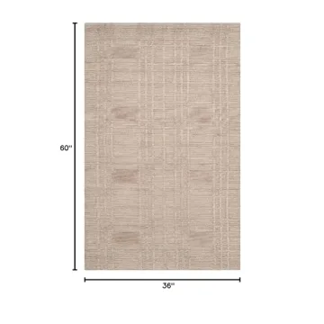 SAFAVIEH Tibetan 3x5 Slate Wool Rug Hand-Knotted Modern