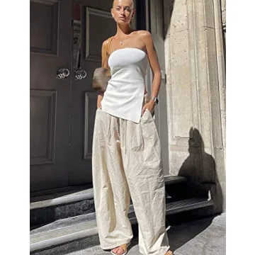 Chic Lauweion Strapless Tube Top for Summer Style