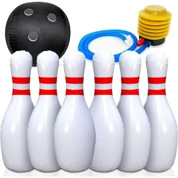 Etna Inflatable Bowling Set for Outdoor Fun