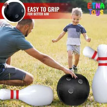 Etna Inflatable Bowling Set for Outdoor Fun
