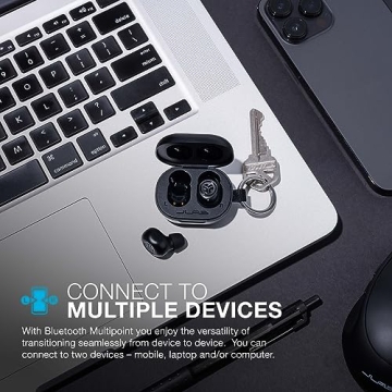Compact JLab JBuds Mini True Wireless Earbuds with Charging Case
