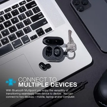 Compact JLab JBuds Mini True Wireless Earbuds with Charging Case
