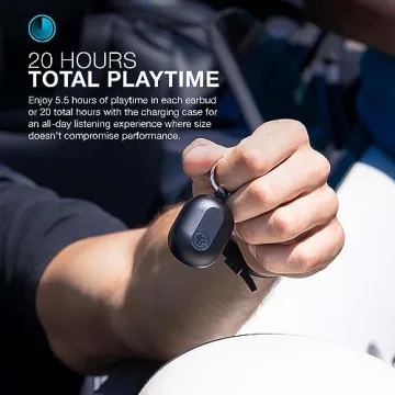 Compact JLab JBuds Mini True Wireless Earbuds with Charging Case