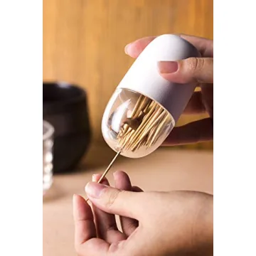 QUALY Deer Toothpick Holder Unique Kitchen Gift for Animal Lovers