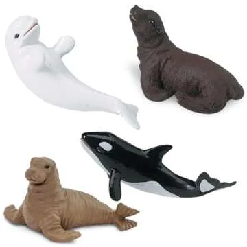 Safari Ltd. Baby Sea Life TOOB - 12 Mini Ocean Animal Figurines
