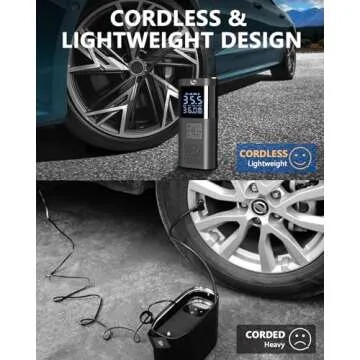 Portable SERVOMASTER Tire Inflator for Fast Inflation