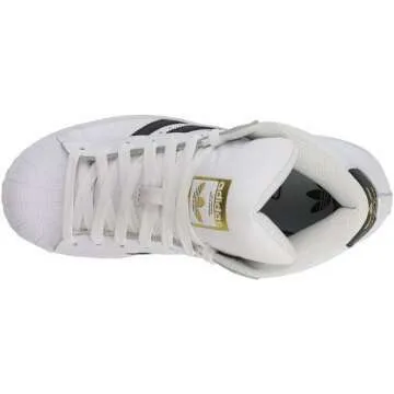 adidas Kids Pro Model Sneakers - Stylish White/Black 4.5