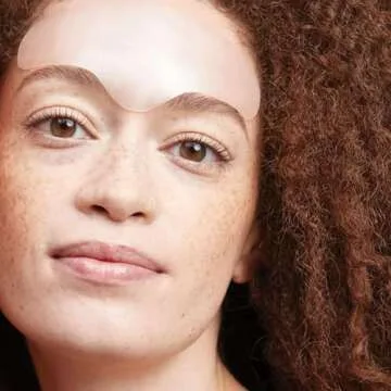 SiO Beauty BrowLift Forehead Anti-Wrinkle Patch - Rapid Overnight Reusable Silicone Patch to Reduce Furrows, Expression Lines, and Creases