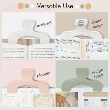 Sun-Star Versatile Crown Page Holder Clip - Ideal for Notebooks, Textbooks, Sheet Music and Maps, Night Forest S3623351 (Authentic Hologram for US and EU Only) 4.7 x 3.0 x 1.6 inches