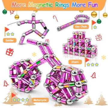 Felikray Magnetic Fidget Pen Toys for Adults Teens Cool Birthday Gifts for Young Men Women Unique for Teenage Boys Girls Novelty Christmas Stocking Stuffers Gadget for Men Teens