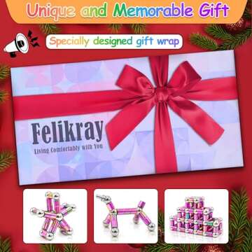 Felikray Magnetic Fidget Pen Toys for Adults Teens Cool Birthday Gifts for Young Men Women Unique for Teenage Boys Girls Novelty Christmas Stocking Stuffers Gadget for Men Teens