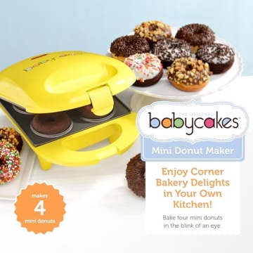 Babycakes Mini Donut Maker for Homemade Treats