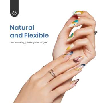 Beetles Gel Nail Tips Refill Pack Almond Medium Shape, 200pcs Size #3 Separated Size Gelly Tips- Never Run Out of Your Perfect Size, for Salon Use and DIY Nail Extension