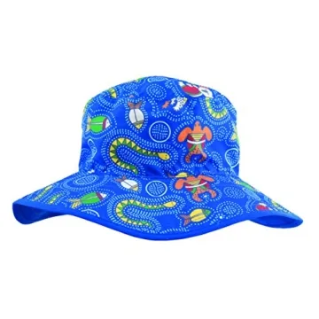 Baby Banz Baby-Boys Infant BANZ Reversible Hat, Coolgardie Blue, 0-2 Years