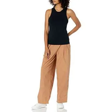 Gina Fitted Sleeveless High-Neck Tank - Stylish & Versatile