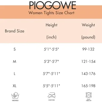 PIOGOWE 20D Sheer Black Tights for Women-Soft Stockings with Control Top Pantyhose(Black/S)