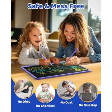 KOKODI LCD Writing Tablet for Kids 16 Inch Colorful Doodle Board, Electronic Drawing Tablet Drawing Pad for Kids, Educational and Learning Kids Toys Gifts for 3 4 5 6 7 8 Year Old Boys and Girls